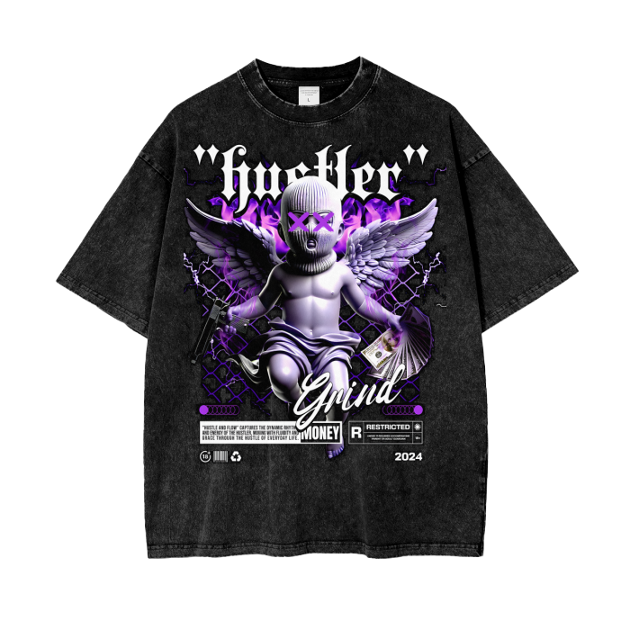 HUSTLER ANGLE TEE