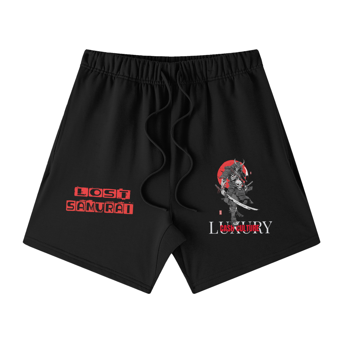BLACK SAMURAI SHORTS